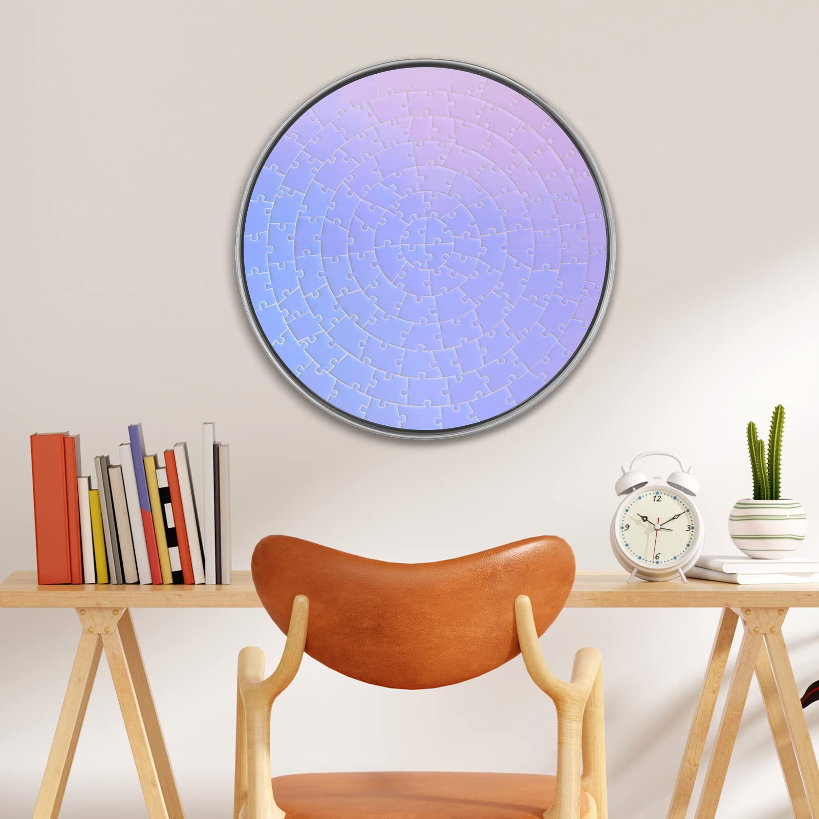 Amazon.co.jp: ZZYFGH クリアラウンドジグソーパズル インポッシブル